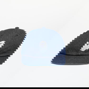 Šiltovka BAPE A BATHING APE Ape Head Denim Cap Indigo Modrá | 001CPK301002M ING, 0