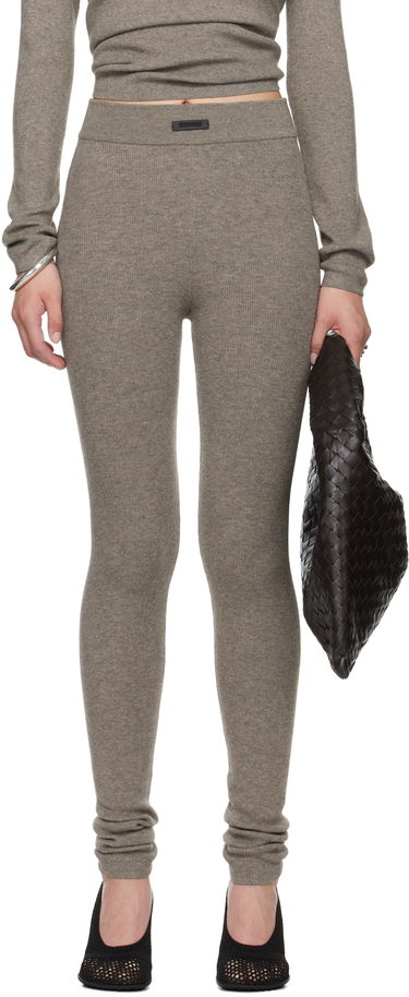 Legíny Fear of God Fear of God ESSENTIALS Soft Rib Leggings Šedá | 192SP257493FW, 0