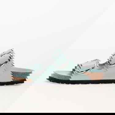 Tenisky a topánky Birkenstock Arizona Big Buckle Natural Leather Patent W Tyrkysová | 1026495, 0