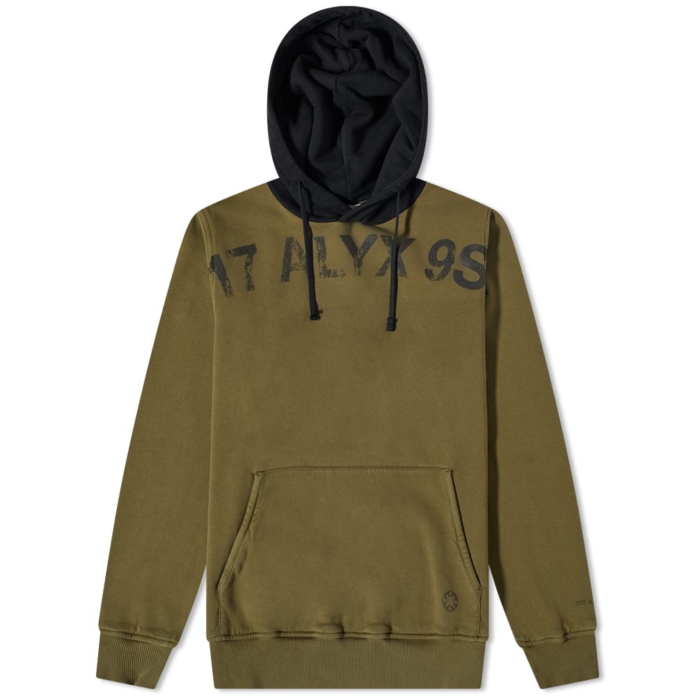 Mikina 1017 ALYX 9SM Popover Fleece Hoodie Zelené | AAUSW0157FA01-GRN0004, 0