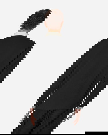 Polo tričko Nike Solo Swoosh Rugby Top Čierna | DQ5221-010, 2