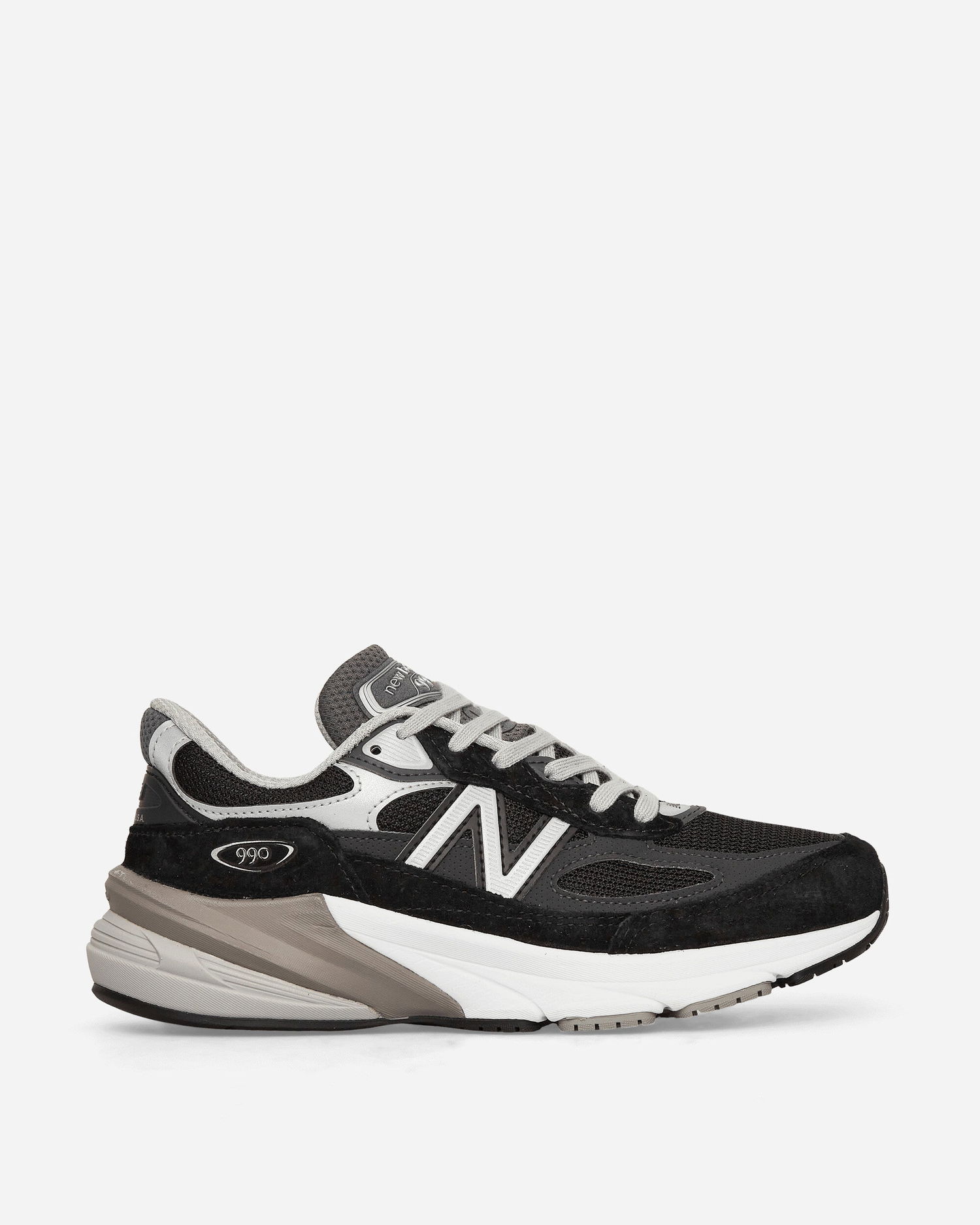 Tenisky a topánky New Balance 990v6 MiUSA Black Grey White (Women's) Čierna | W990BK6, 1