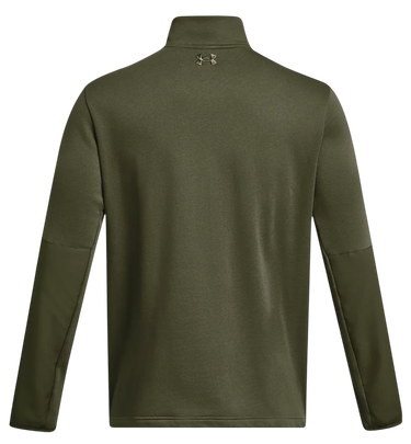 Mikina Under Armour Under Armour Tac Rival Job Fleece 1/4 Zip Zelené | 1379203-390, 3