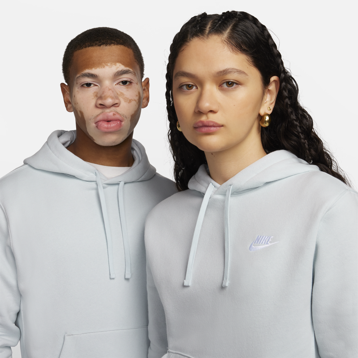 Mikina Nike Sportswear Club Fleece Šedá | BV2654-043, 1