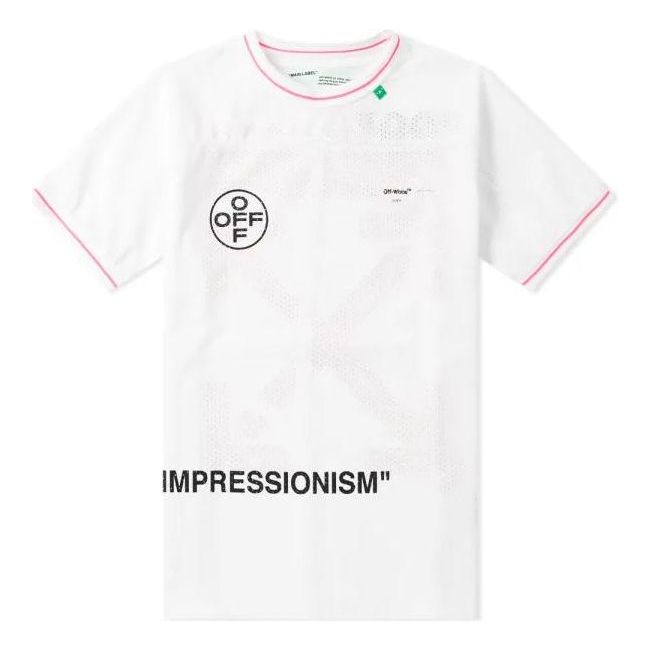 Tričko Off-White Off-White Impressionism T-Shirt Biela | OMAA022R191010150228, 0