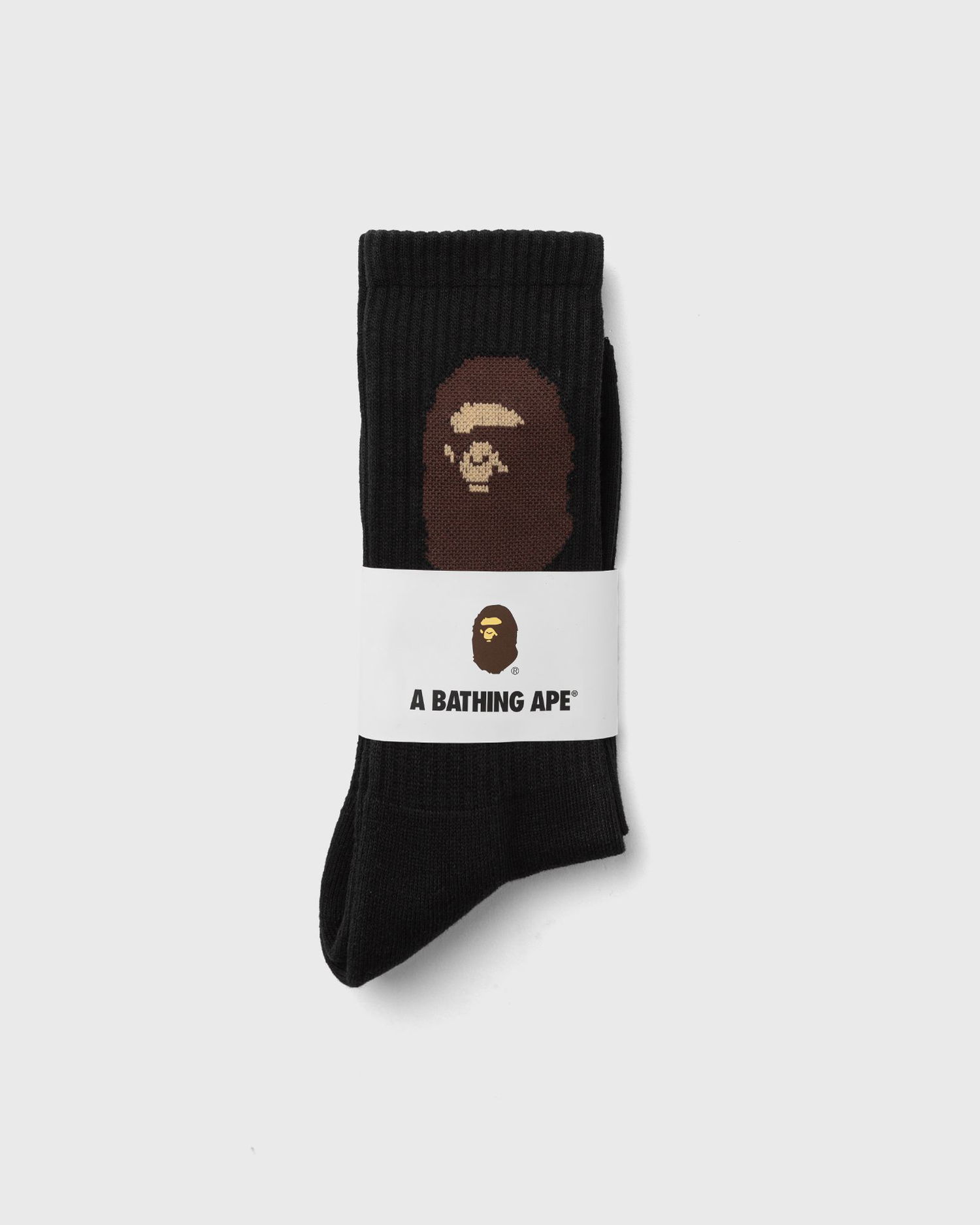 Ponožky BAPE Ape Head Socks Black Čierna | 001SOK801001MBLK, 0