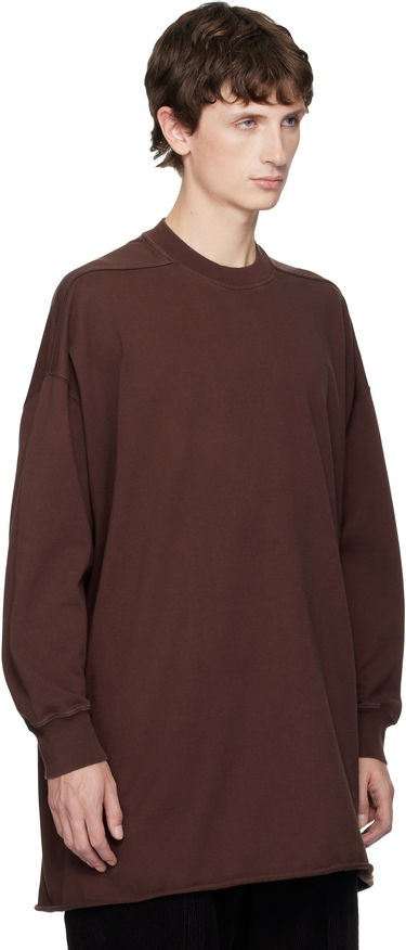 Mikina Rick Owens DRKSHDW Concordians Tommy LS Sweatshirt Béžová | DU02E7292 RIGP, 4
