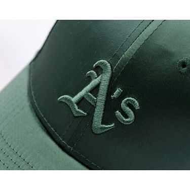 Šiltovka New Era Satin 9FORTY Oakland Athletics Adjustable Cap Zelené | 60595370, 4