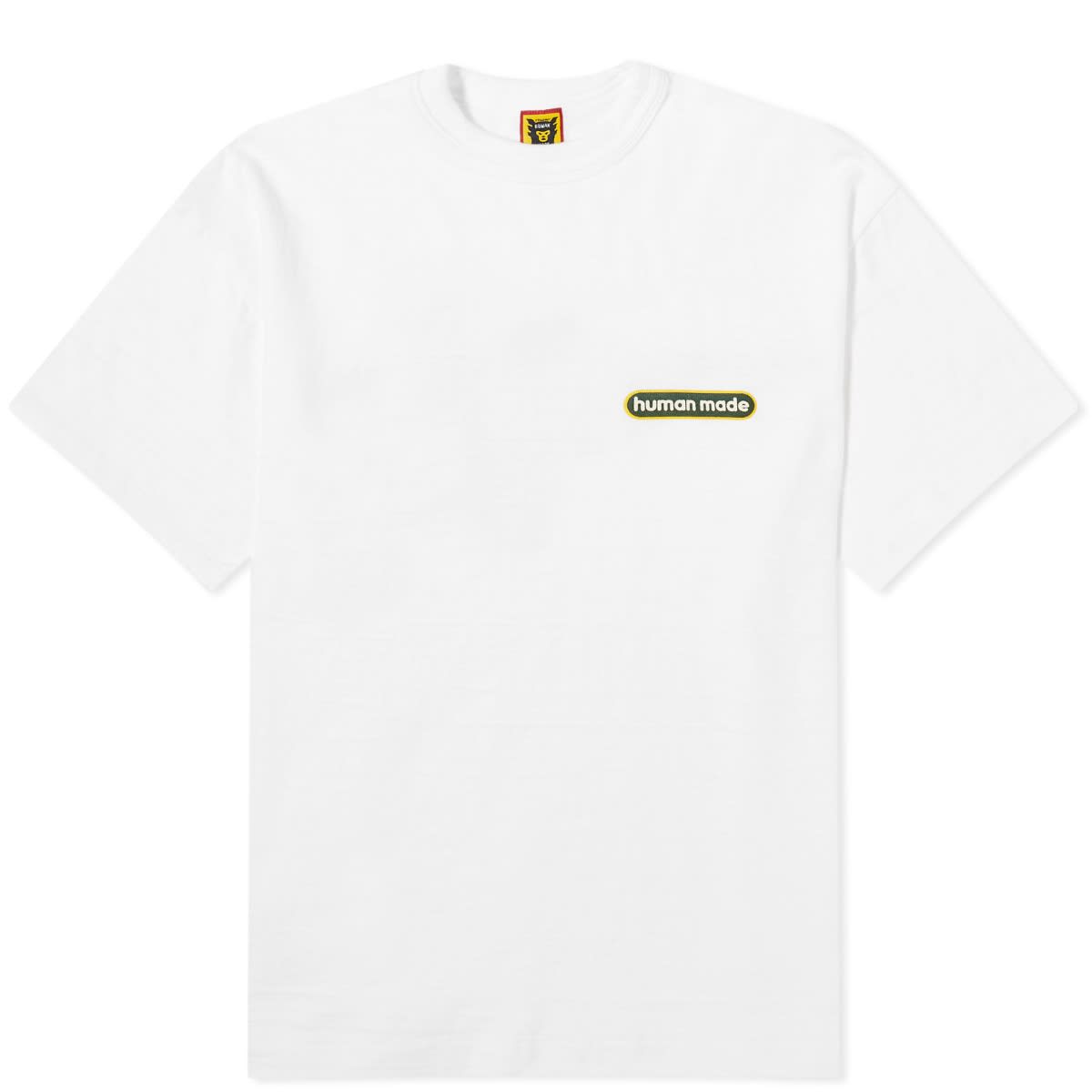 Tričko Human Made Bar Logo T-Shirt Size Medium Biela | HM27TE008-W, 1