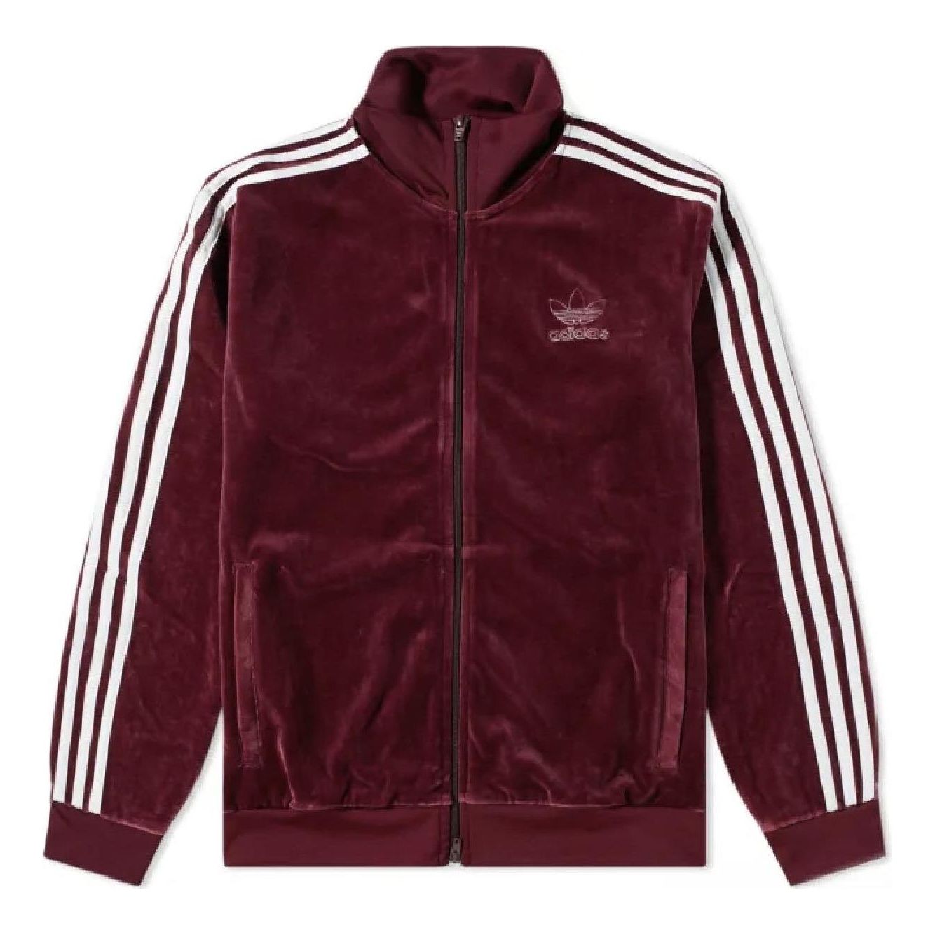 Súprava adidas Originals Velour Track Jacket Vínová | DH5789, 0