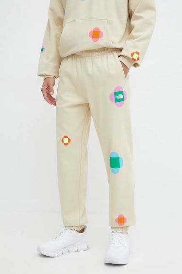Tepláky The North Face Yinka Ilori x Floral Print Sweatpants Béžová | NF0A8AQ23X41, 0