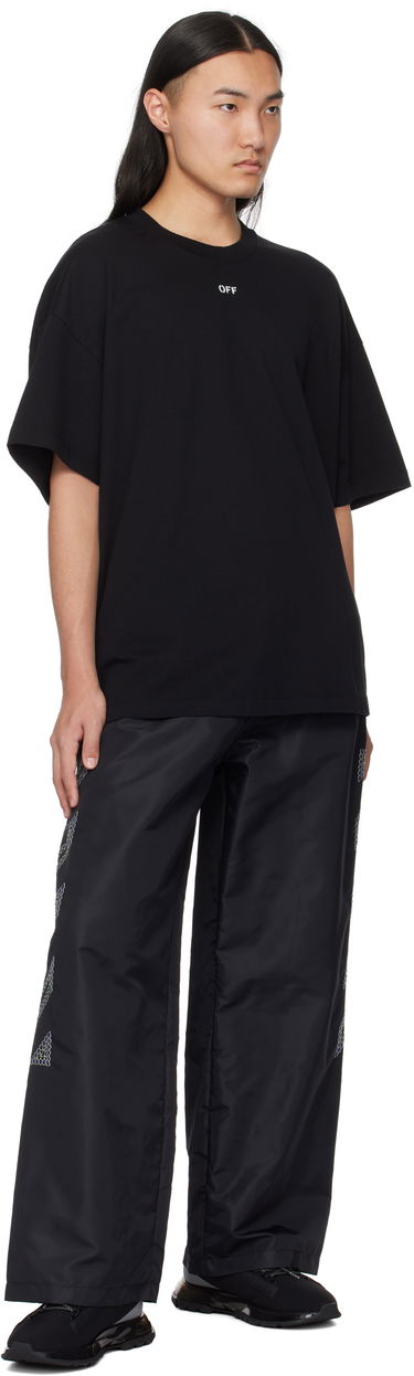 Tričko Off-White Off-White Stamp Oversize T-Shirt Čierna | OMAA161C99JER0011001, 3