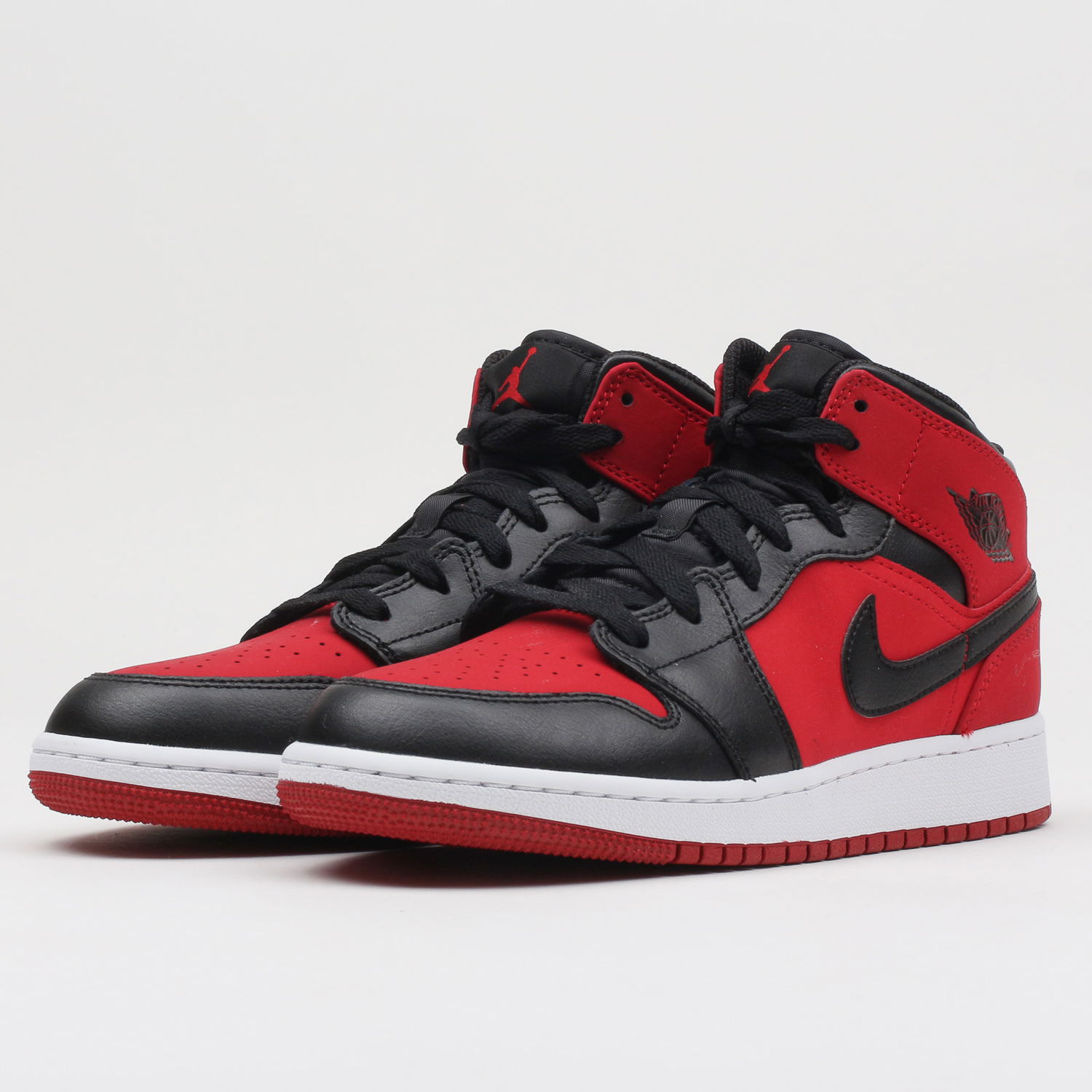 Tenisky a topánky Jordan Air Jordan 1 Retro Mid ''Gym Red'' GS Červená | 554725-610, 1