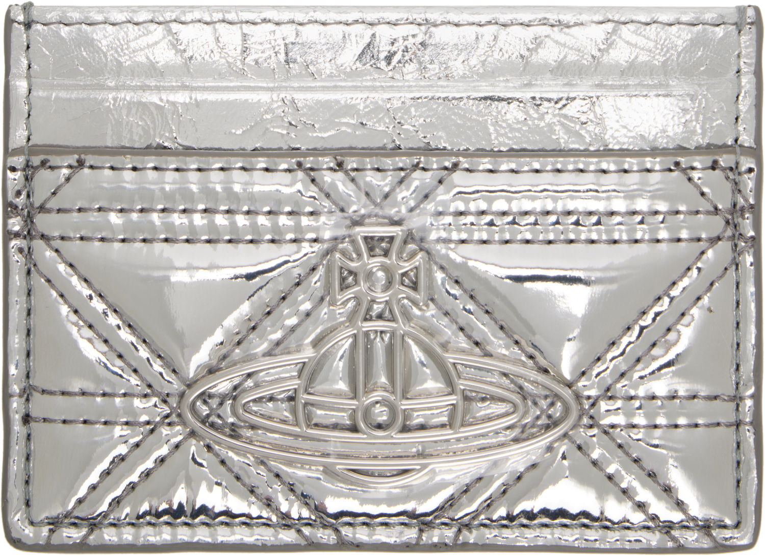 Peňaženka Vivienne Westwood Vivienne Westwood Flat Card Holder Metalická | 54030007W-S0024-, 0