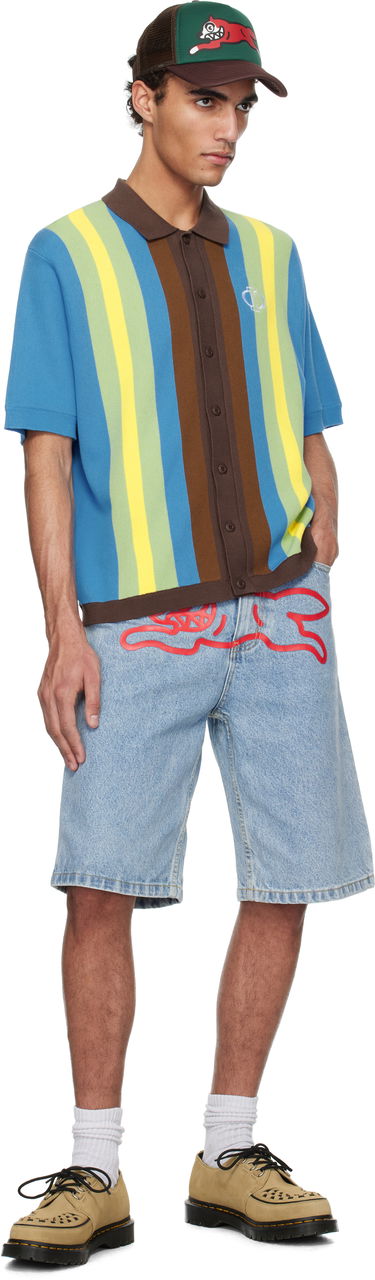 Šortky BBC IceCream ICECREAM Running Dog Denim Shorts Modrá | ICD25103, 3