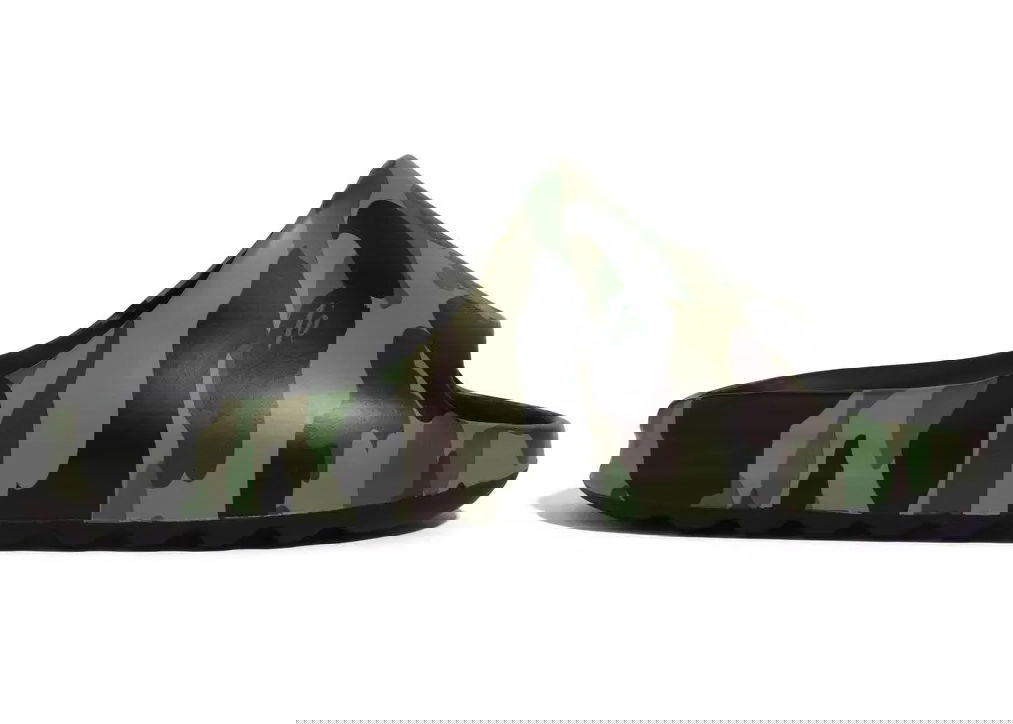 Tenisky a topánky BAPE A Bathing Ape 1st Camo Slide Green Zelené | 1K20-191-013-GRN, 0
