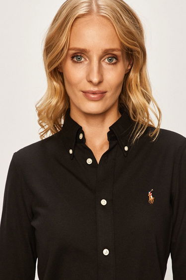 Košeľa Polo by Ralph Lauren Polo Ralph Lauren Regular Fit Classic Collar Shirt Čierna | 211664427010, 4