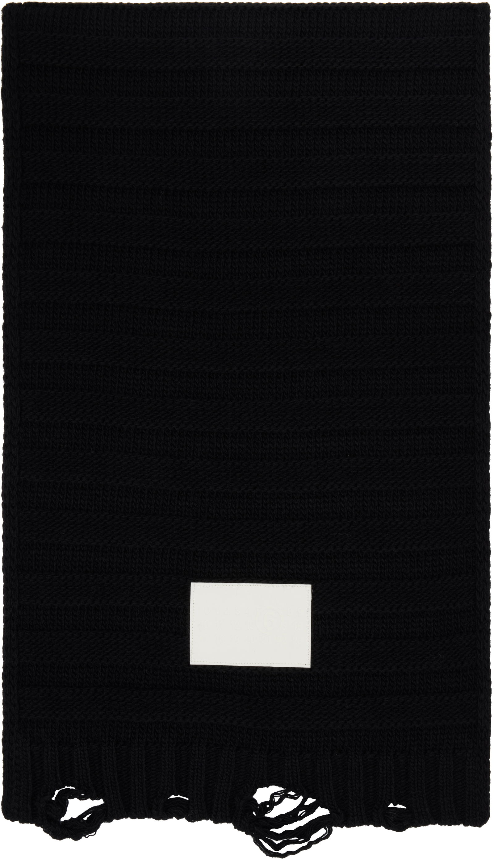 Wool Scarf With Applique