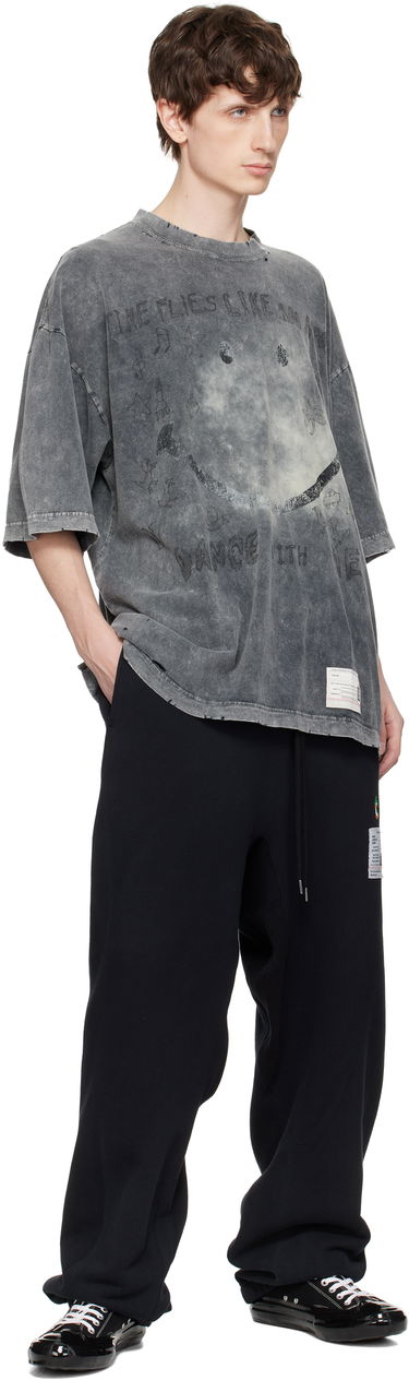 Tričko Maison MIHARA YASUHIRO Maison MIHARA YASUHIRO Bleached Smily Face Print T-Shirt Šedá | A14TS622, 3