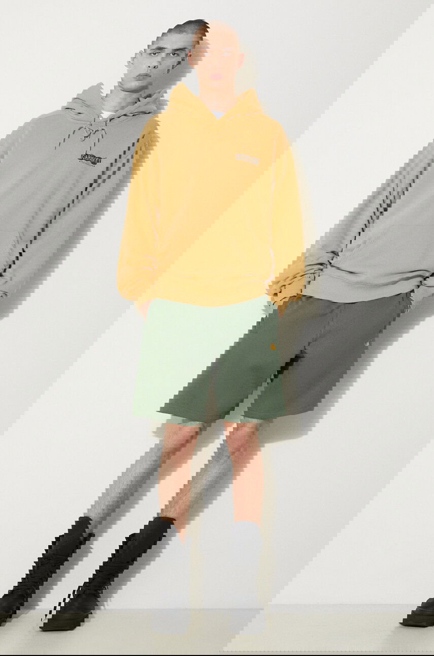 Mikina Carhartt WIP Printed Hooded Stamp Sweat Béžová | I033621.23F06, 1