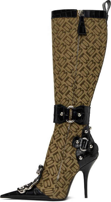 Starostlivosť o obuv Balenciaga Balenciaga Essex 110mm Tall Boots Hnedá | 805904 W11U4, 2