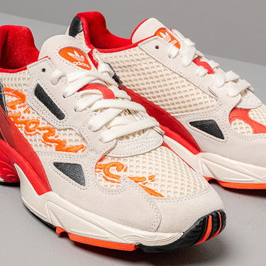 Tenisky a topánky adidas Originals Fiorucci x Falcon W Červená | G28914, 5