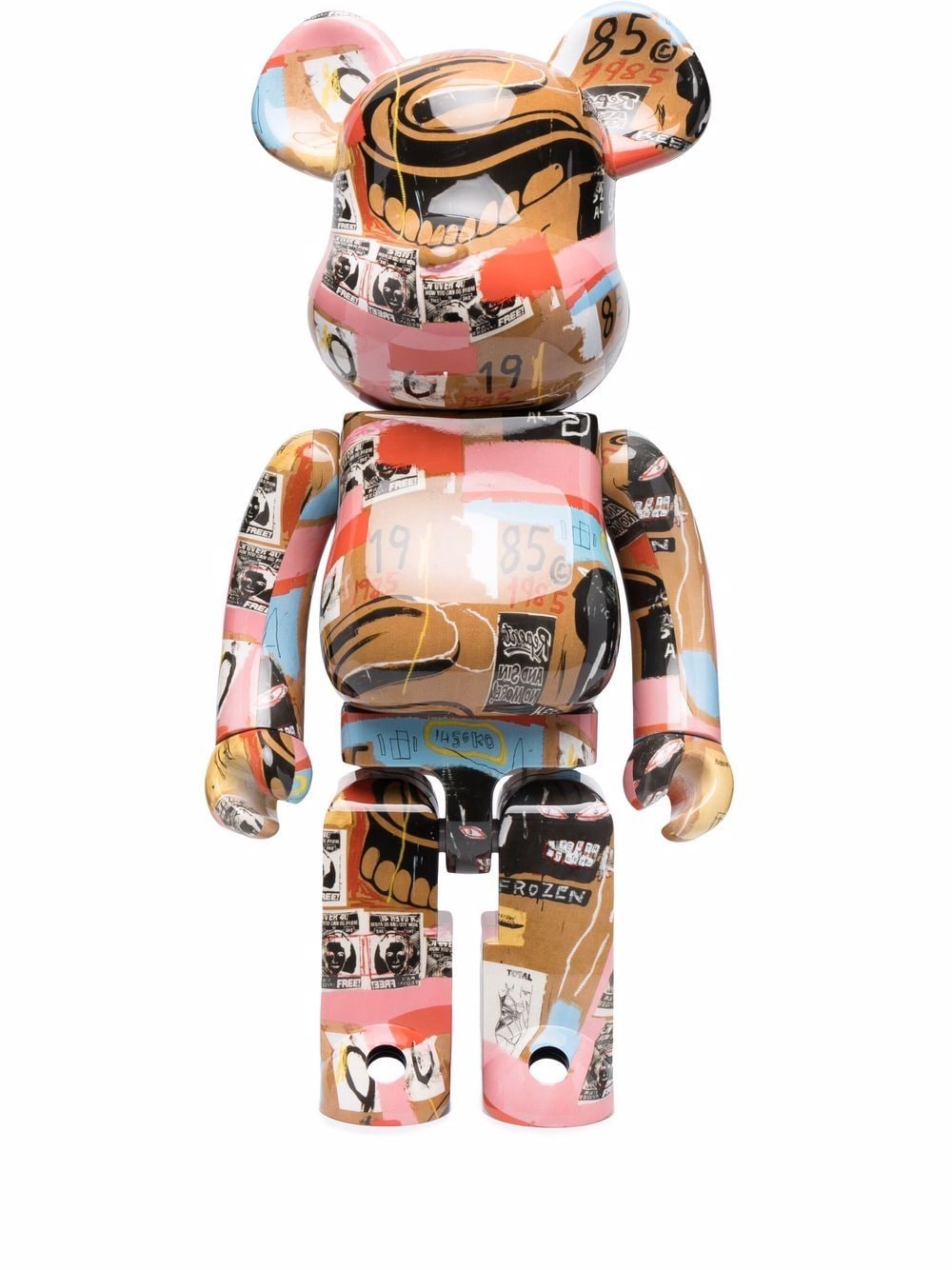 Zberateľské Medicom Toy Andy Warhol x Jean Michel Basquiat BE@RBRICK figure - Brown Béžová | 1000AWJMBFMULTI17503717, 0