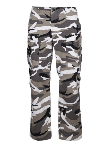 Nohavice Balenciaga Army Camouflage Pants Šedá | 557301TBP34