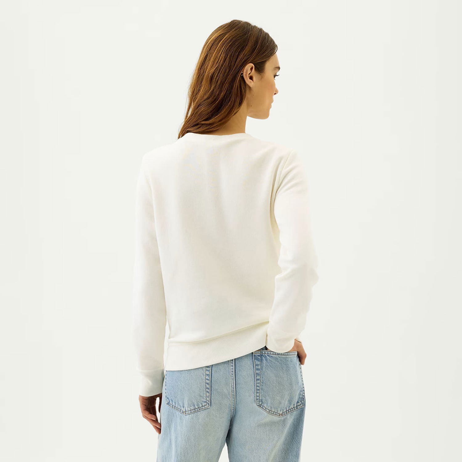 Mikina GAP Logo Sweatshirt New Off White Béžová | 885265-01, 1