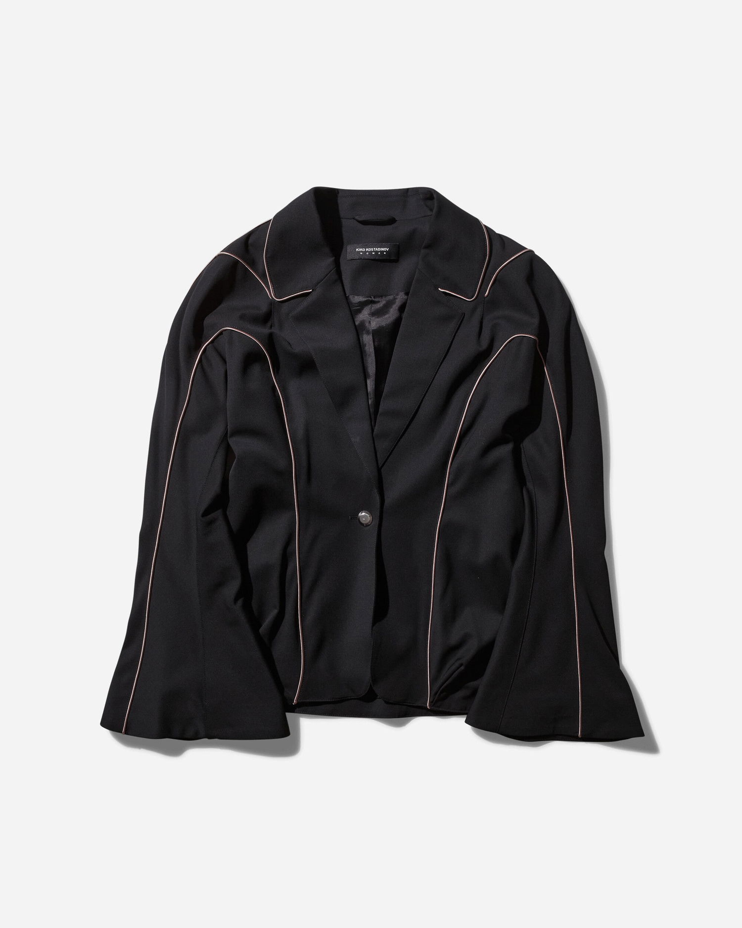 Bunda KIKO KOSTADINOV Hawkbill Tailored Jacket Čierna | KKWAW24J03 21, 0
