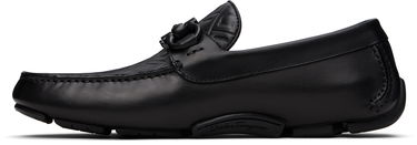 Tenisky a topánky FERRAGAMO Salvatore Gancini Ornament Driver Loafers Čierna | 779172, 2