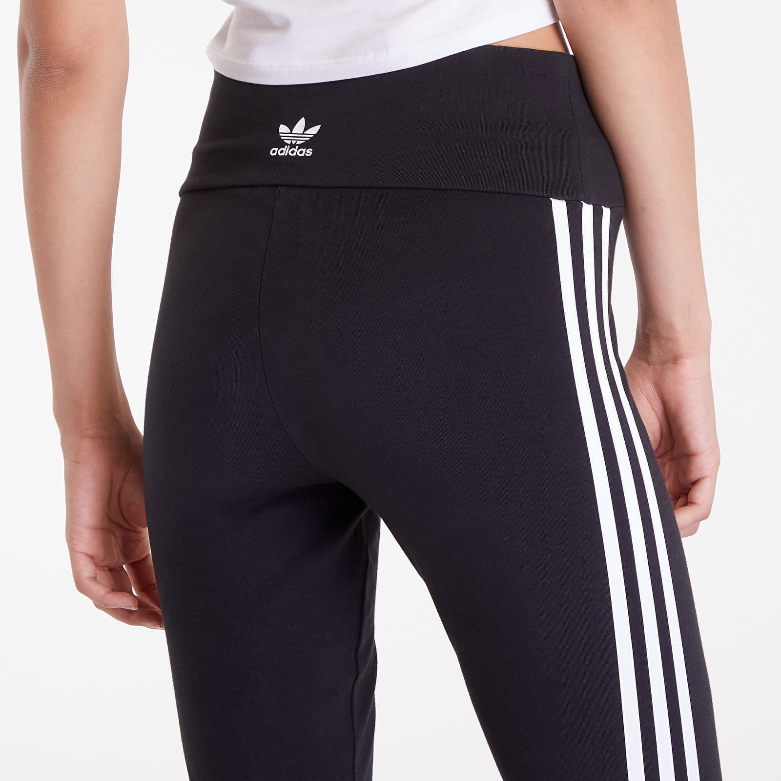 Black 3-Stripes Leggings