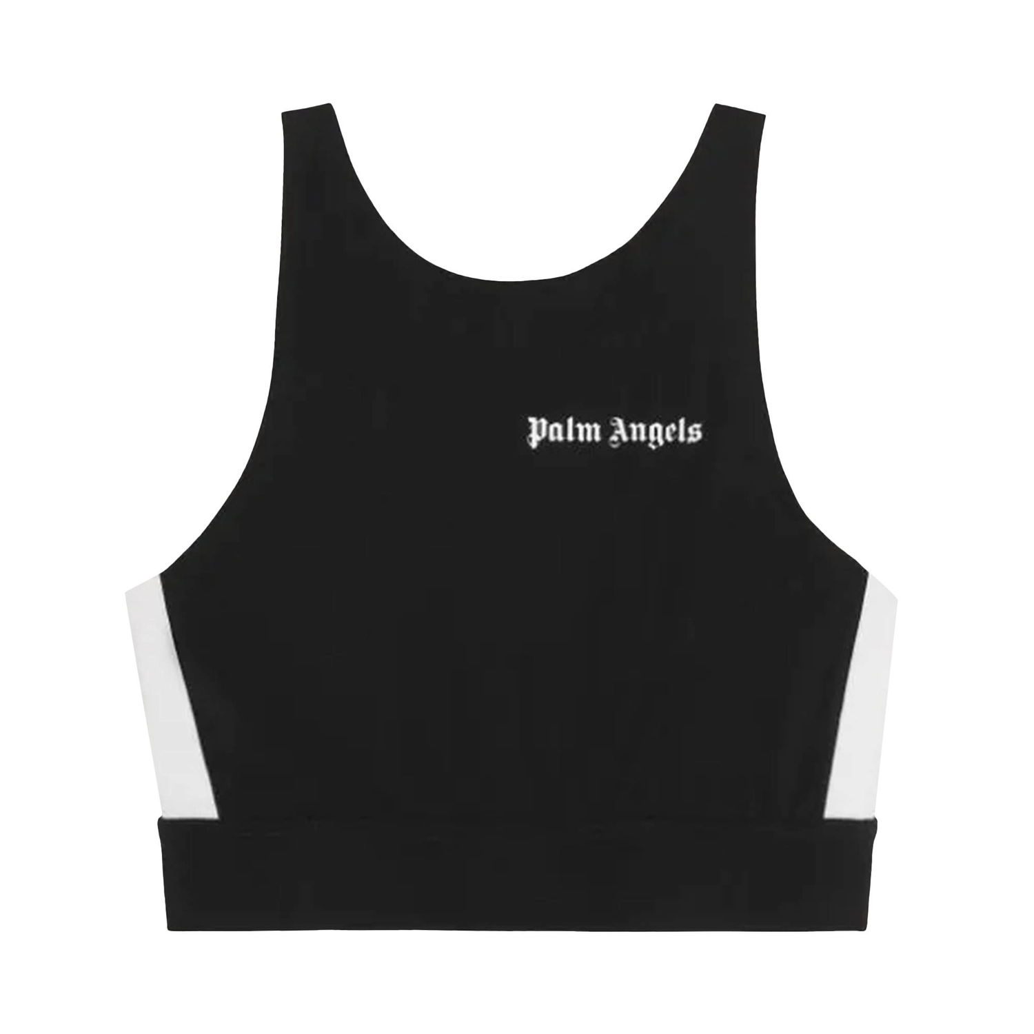 Crop Top Palm Angels Training Track Top Čierna | PWVO001C99FAB0021001, 1