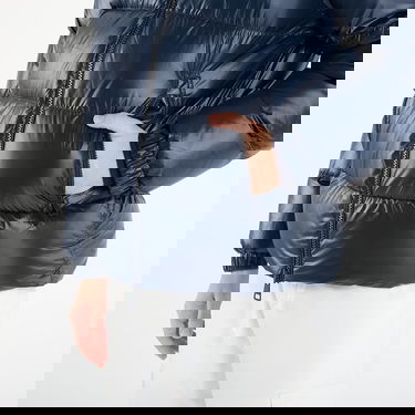 Prešívaná bunda Tommy Hilfiger Shiny Down Stand Puffer Jacket Navy | MW0MW40617 C1G, 1