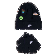 Knit Beanie and Gloves Set with 'Have a Nike Day' Patches