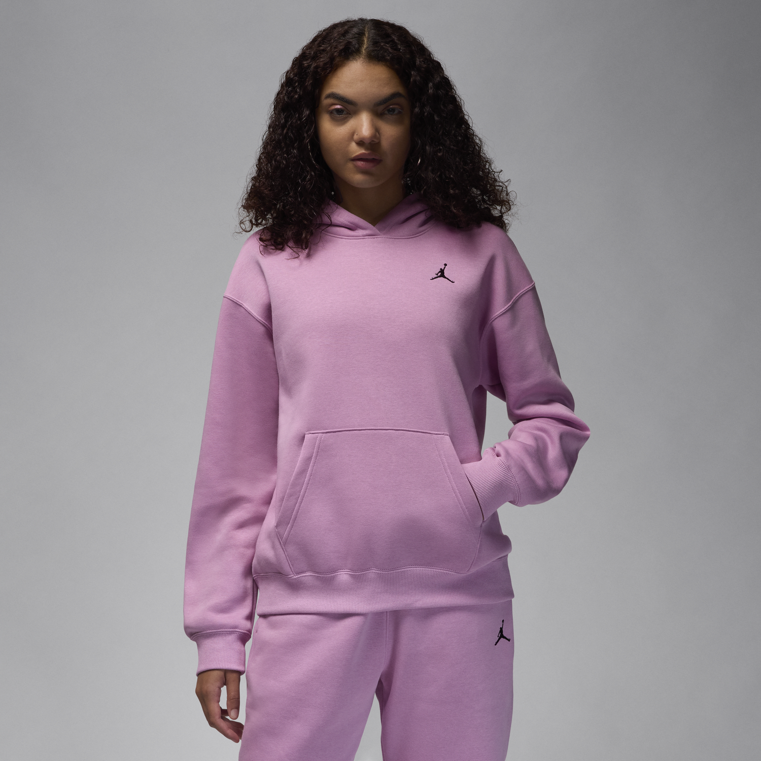 Mikina Jordan Fleece Hoodie Ružová | FV7071-522, 0
