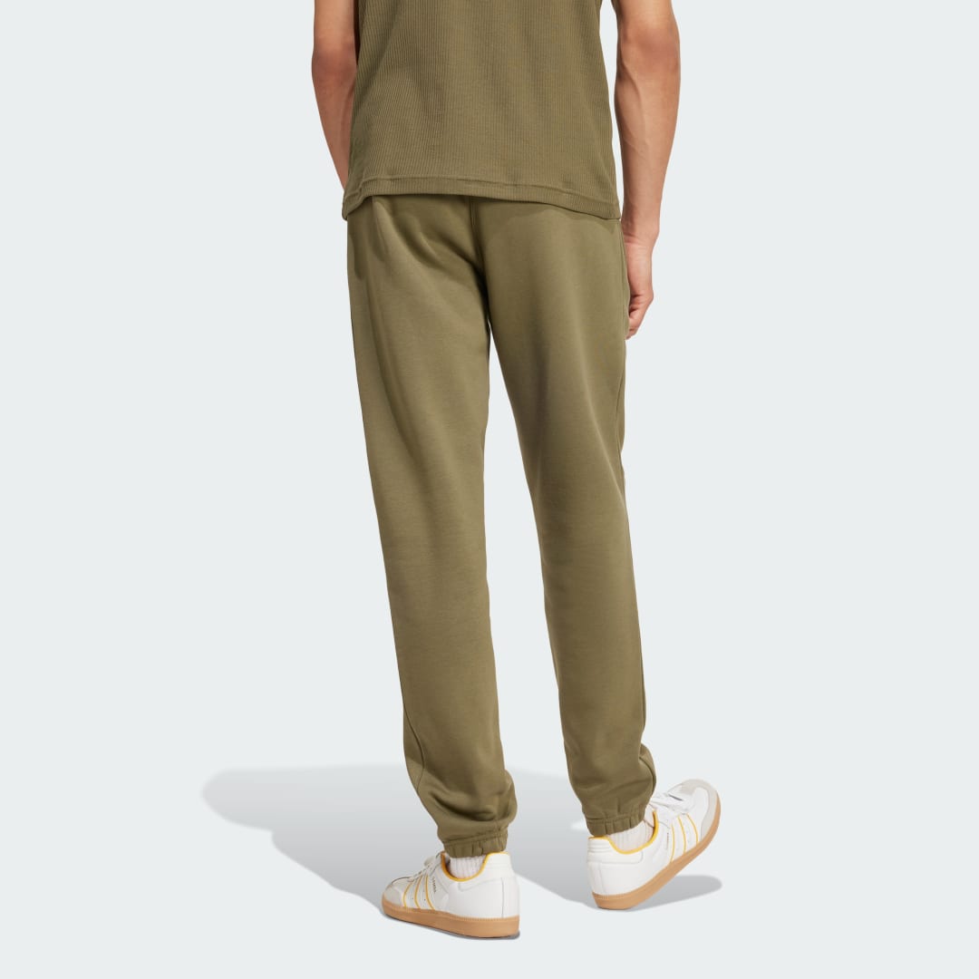 Nohavice adidas Performance Trefoil Essentials Trousers Zelené | IY7363, 1