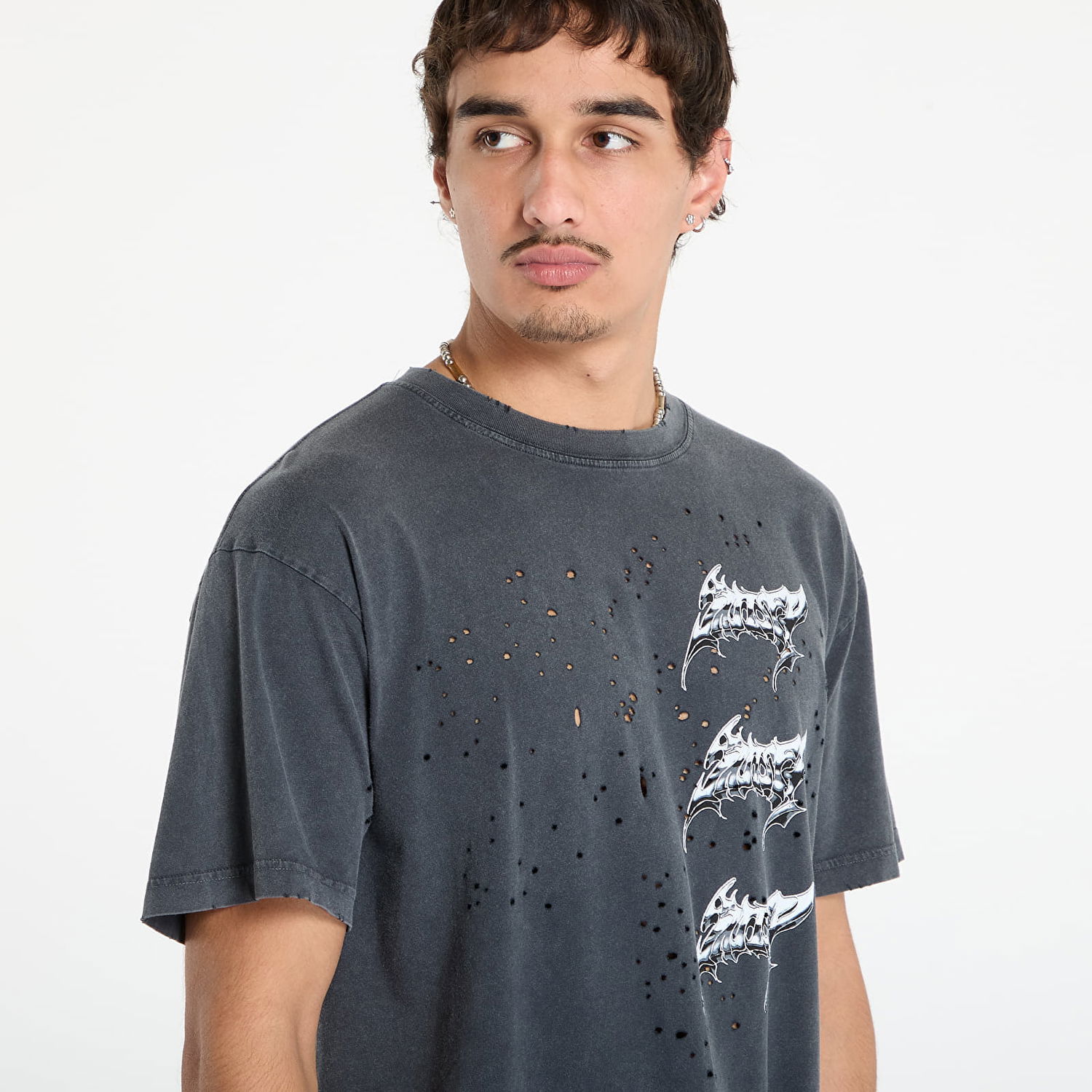 Tričko Satisfy Satisfy MothTech T-Shirt Šedá | 11006-AB-LG1, 1