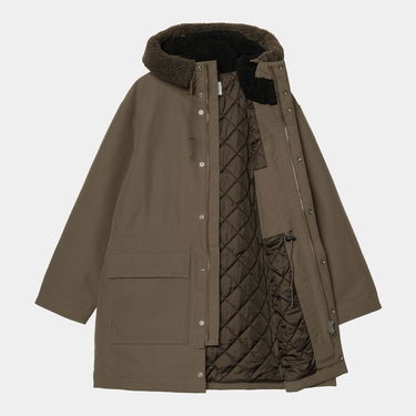 Parka Carhartt WIP Siberia Hooded Parka with Faux Fur Lining Vitola Zelené | I035365_5, 6