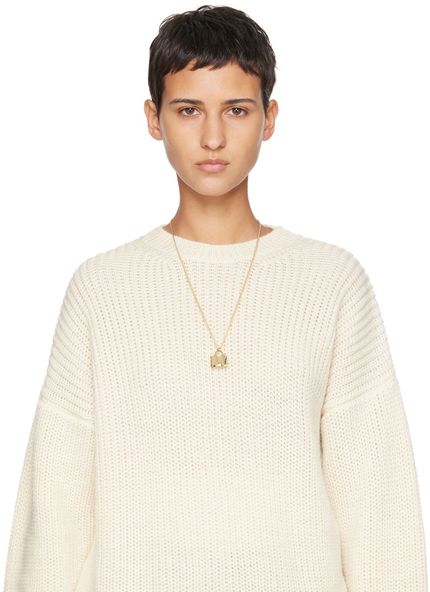 Náhrdelník Marc Jacobs Marc Jacobs 'The Tote Bag' Pendant Necklace Metalická | 2P3JNC001J45, 1