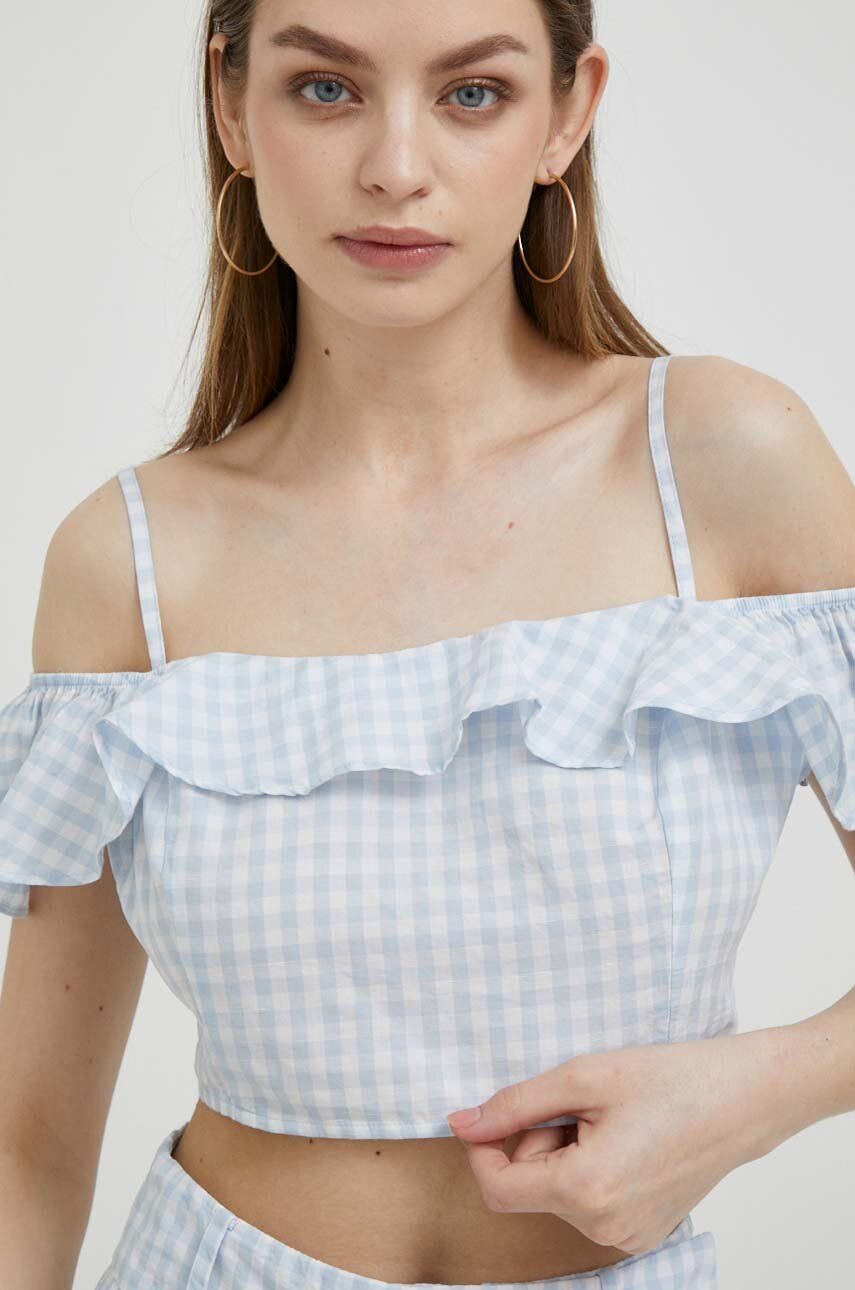 Crop Top United Colors of Benetton Crop Top Modrá | 5YCNDQ04K.913, 0