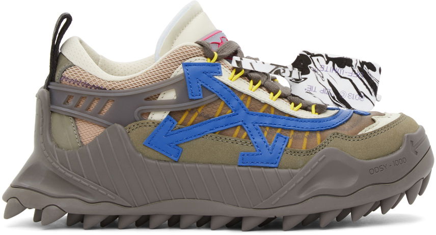 Tenisky a topánky Off-White Odsy-1000 "Grey & Blue" W Šedá | OMIA139R21FAB0010945, 0