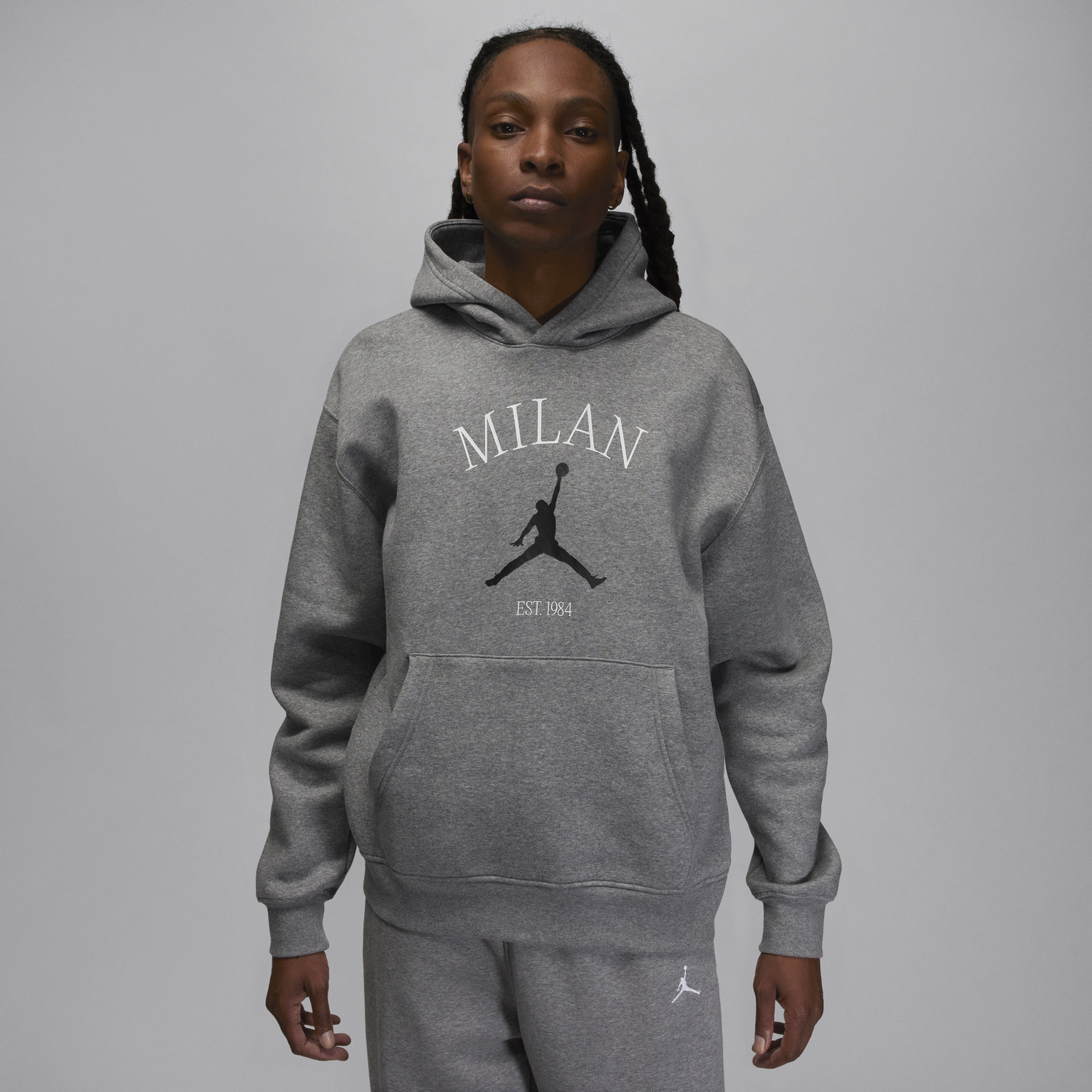 Mikina Nike Jordan Milán Šedá | HF1527-091, 1