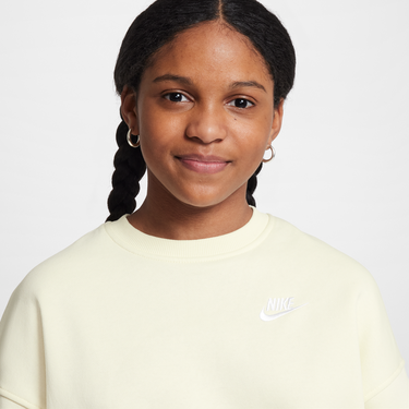 Mikina Nike Nike Sportswear Club Fleece Crewneck Sweatshirt Žltá | FZ9244-113, 3
