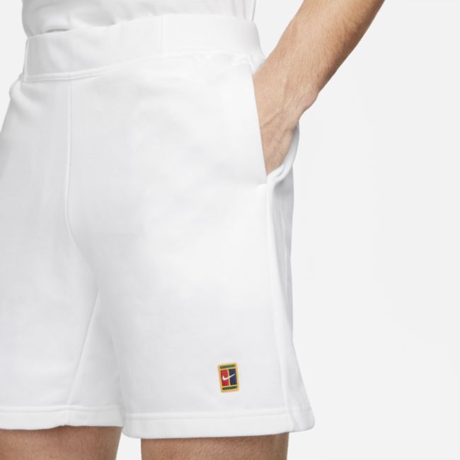 Šortky Nike Fleece Tennis Shorts Biela | DA4383-100, 1
