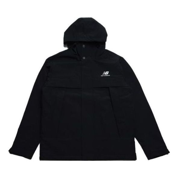 Vetrovka New Balance Urban Remix Men's  Jacket Čierna | AMJ33375-BK, 0