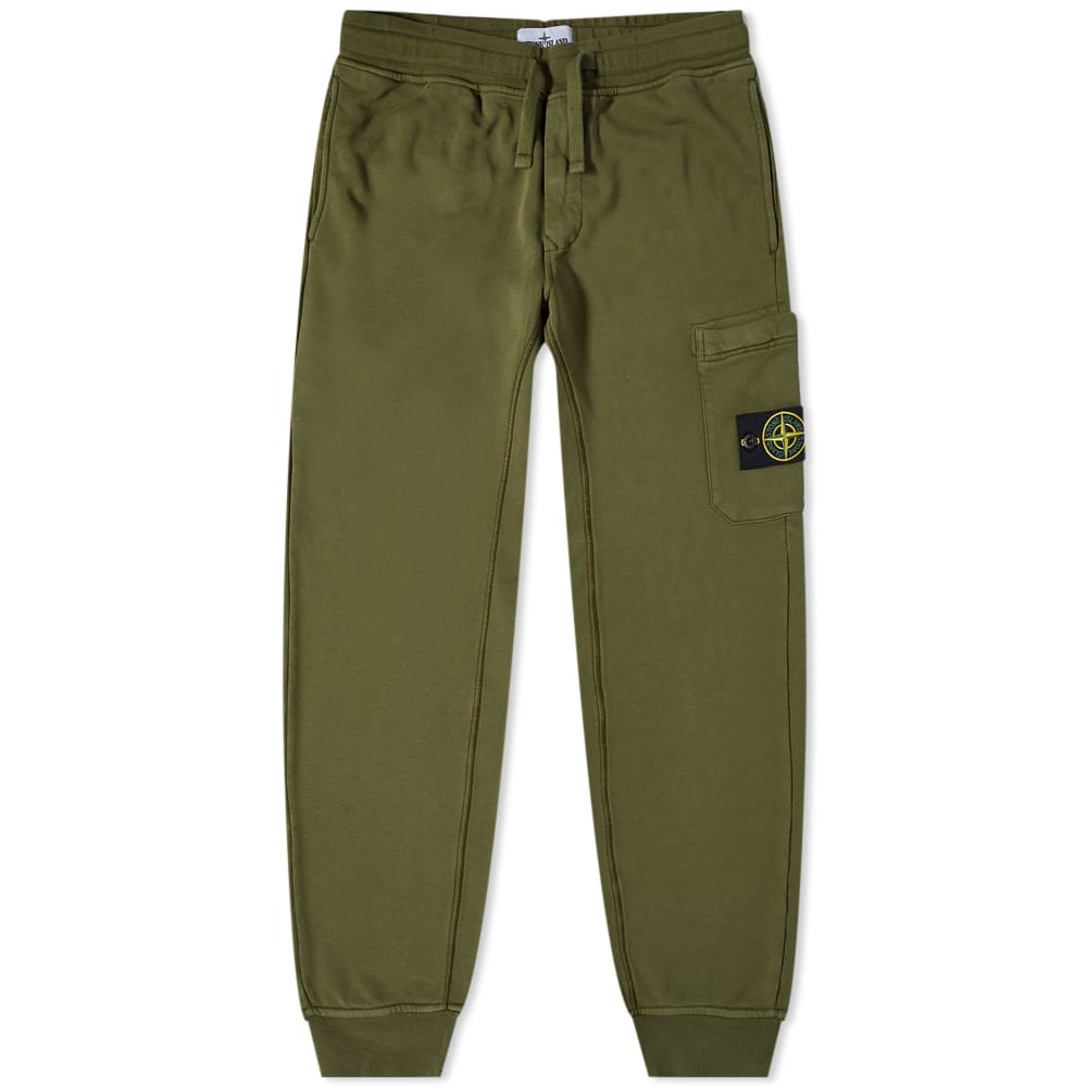 Tepláky Stone Island Garment Dyed Pocket Jogger Zelené | 761564551-V0058, 0