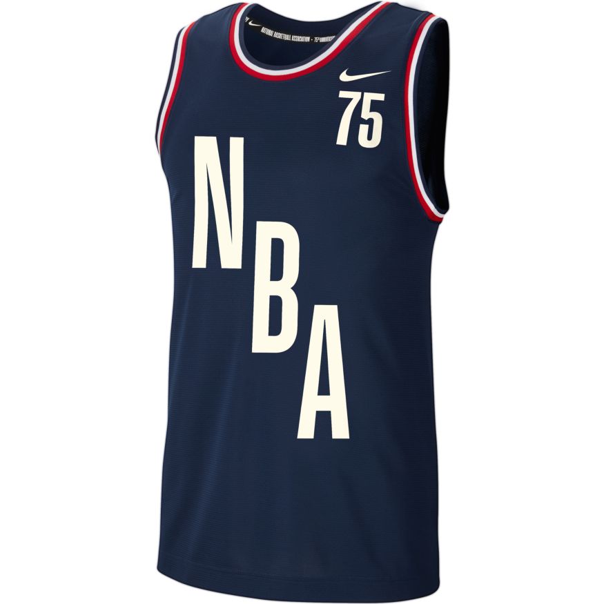 Dres Nike NBA Team 31 Courtside Tank Top Navy | DB8411-419, 0