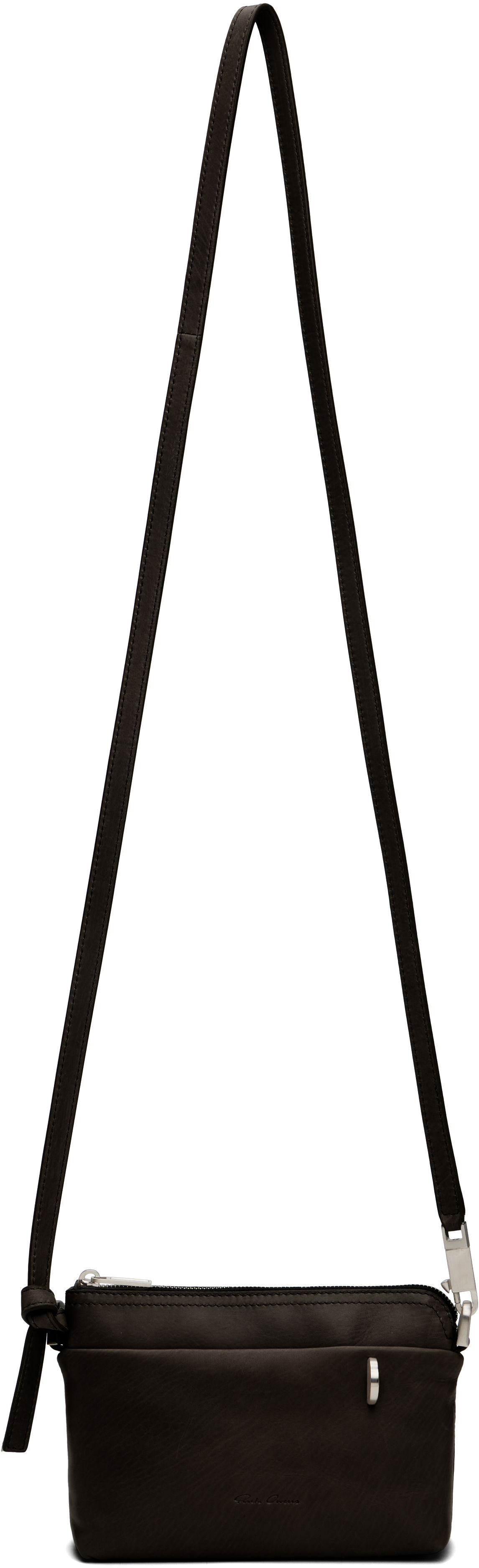 Taška cez rameno Rick Owens Rick Owens Concordians Small Adri Bag Čierna | RA02E0725 LCAPA, 0