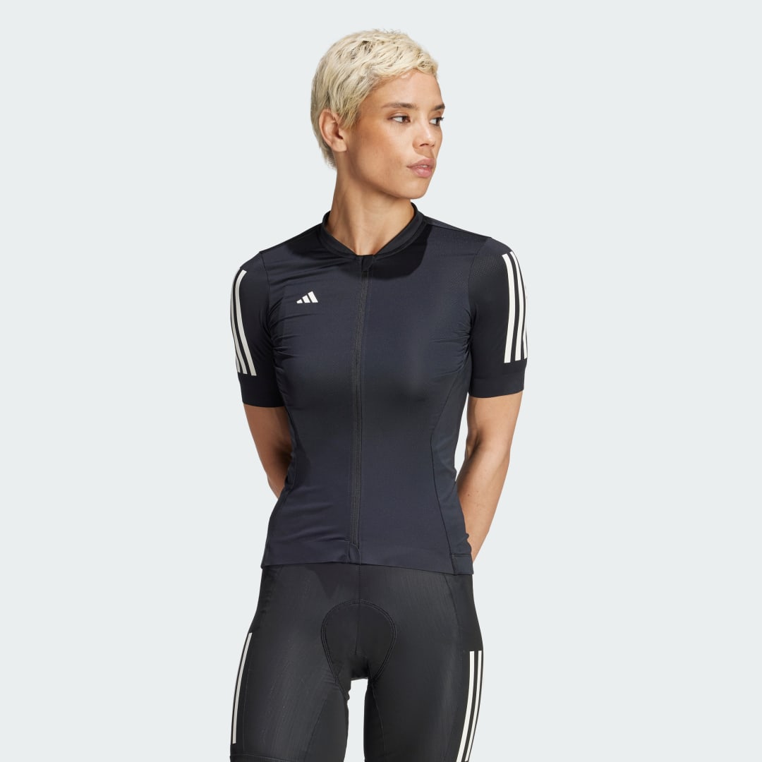 Dres adidas Performance Tempo 3-Stripes Cycling Čierna | IR7934, 1